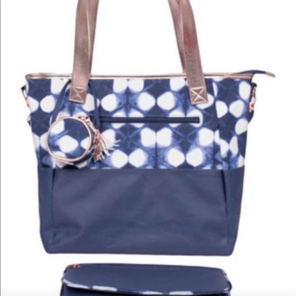 Large diaper bag.